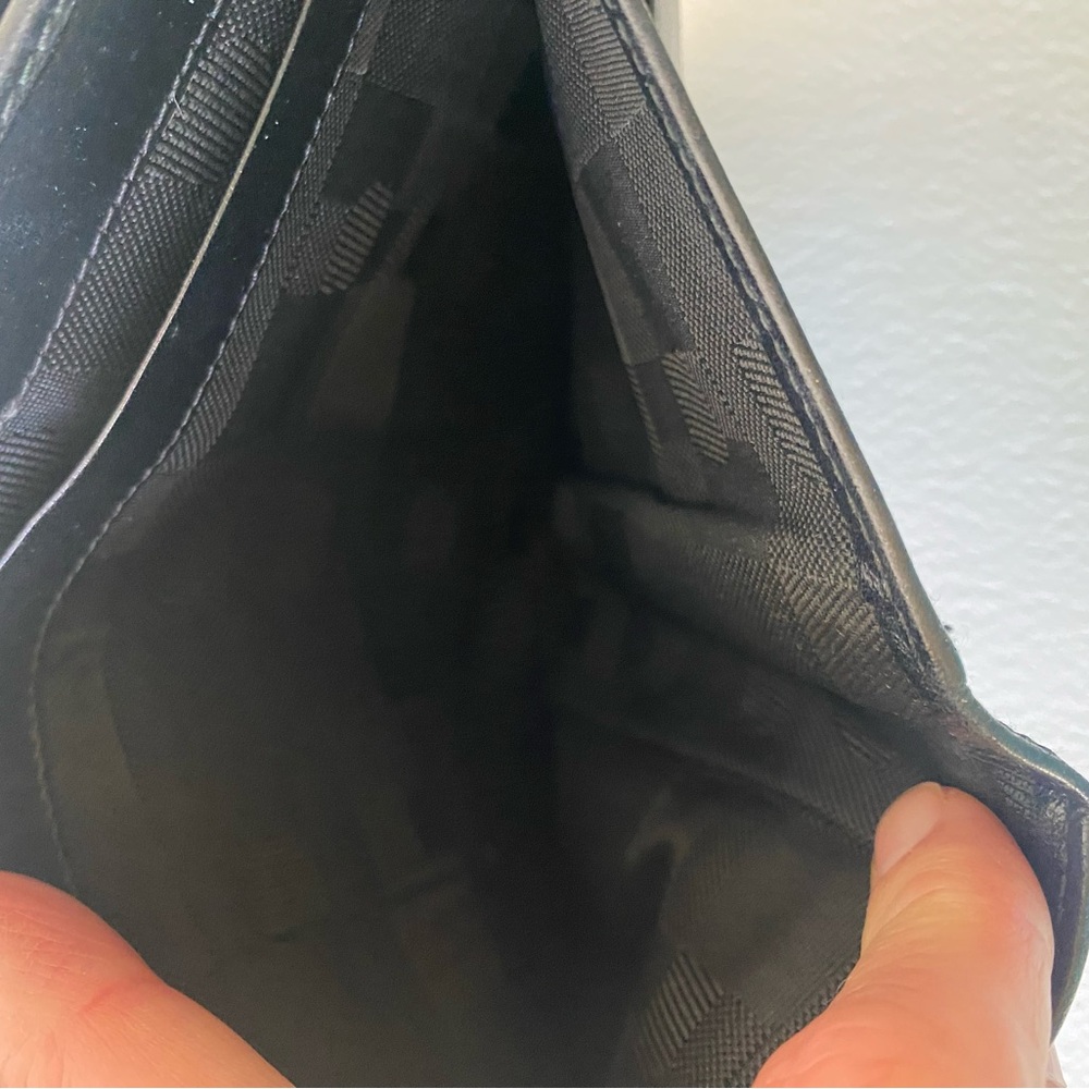 Vintage Bally Black Leather bifold wallet - Picture 6 of 15
